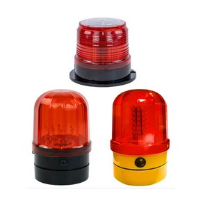 보급형 경광등 / LED 회전점멸 점멸 100파이 자석식, 100개