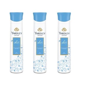 Yadley London Lace Deodoant Fo Women 150-ML (Pack of 3)