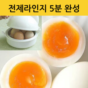 네이처컨테이너 계란찜기 반숙계란삶기 전자레인지용 5분완성