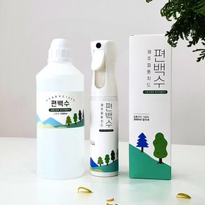 베어버스 제주 천연 피톤치드 편백수 원액 방향 탈취제 연무기 냄새제거방법 1000ml, 편백수 1000ml + 안개분사 분무기1개, 1개, 1L