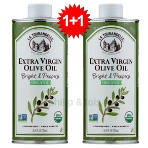 라투랑겔 올리브 오일 대용량 엑스트라 버진 2개세트 750ml, 2개, 0.75l