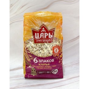 짜르 6가지 곡물 플레이크 400g TSAR 6 GRAINS FLAKES 400g, 1개