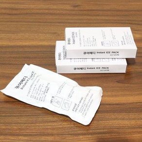순간냉각팩 (280g/12cmx24cm) 6팩 (냉장고에 얼릴 필요없는 순식간에 시원해지는 휴대가 간편한), 1세트