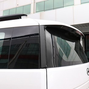 메카 디 올 뉴 싼타페 MX5 차량 리어 사이드 D필러 몰딩 데칼 스티커 익스테리어 튜닝 용품 (호환상품)