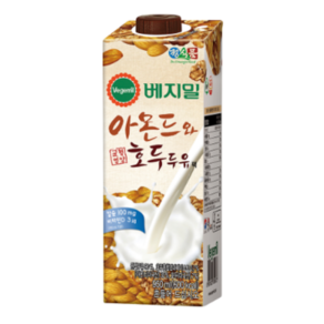 식이섬유 함유 베지밀 아몬드 호두 950ml, 6개