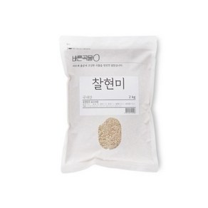 바른곡물 국산 찰현미, 2kg, 1개