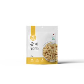 하이비오 100% 황태채 수제간식 순수황태, 2개, 50g