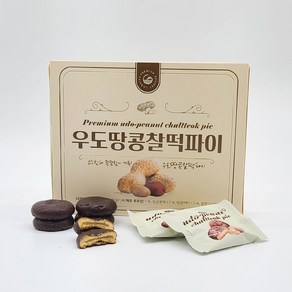 우도땅콩찰떡파이, 258g, 1개