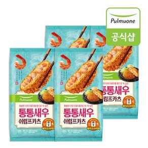 풀무원 통통새우 쉬림프카츠 330g(3개입) x 4봉, 330g, 4개