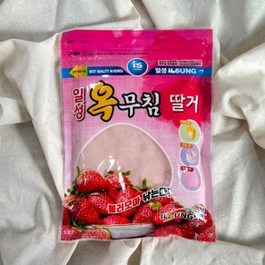 [유천낚시] 일성 옥무침 딸기 글루텐 민물 붕어 떡밥, 1개