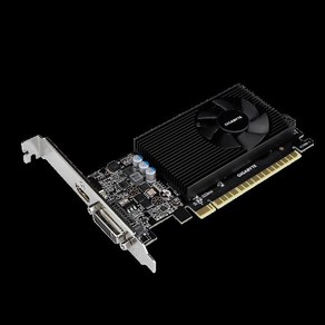 NVIDIA GeFoce 듀얼 링크 DVI-I 그래픽 카드 GT710 GT 710 GV-N710D5-1GL 2GL DDR5 2GB 954MHz, 한개옵션2, 01 GV-N730D5-2GL, 한개옵션1