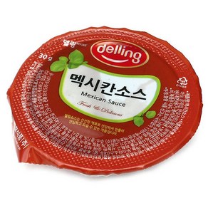 델링 일회용 멕시칸소스 한박스 30g x 100ea, 100개