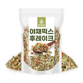 오허브 건더기스프 라면 우동 후레이크 건더기 야채스프 건조야채믹스, 200g, 1개