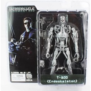 터미네이터 내골격 액션 피규어 소장용 모델 모형, 1개, 12.Endoskeleton A