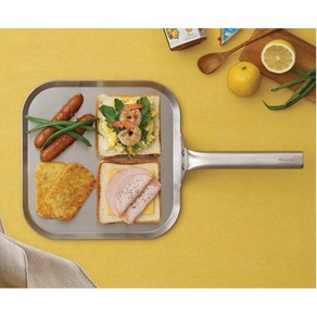 에델코첸 사각 스테인리스 브런치팬 Edelkochen Square Stainless Brunch Pan 28cm