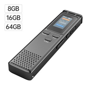 소형녹음기 암호 소음 활성화 오디오 녹음 디지털 MP3 감소 8GB 플레이어 음성 64GB 지지대 16GB