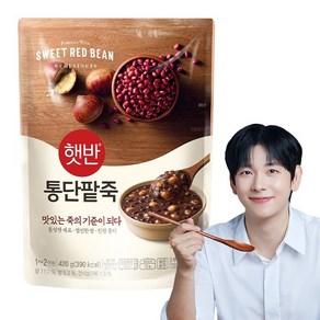 CJ제일제당 CJ 햇반 통단팥죽 (420G), 420g, 1개