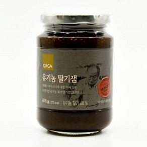 올가 유기농 딸기잼, 600g, 1개