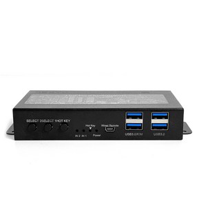 이지넷 NEXT-7002KVM-4K 2포트 2대1 USB HDMI KVM스위치