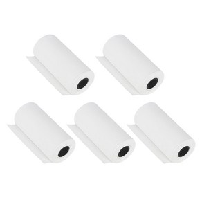 포켓포터휴대용 포켓 미니 감열식 프린터 교체 액세서리 57x25mm 감열지 라벨 노트 용지 5 롤, [01] WHITE, 01 WHITE