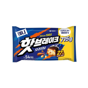 Since 1985 오리온 핫브레이크 오리지널 미니, 1개, 715g