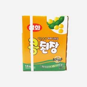 삼화 콩된장 14kg WJ 업소용 대용량 말통, 1개