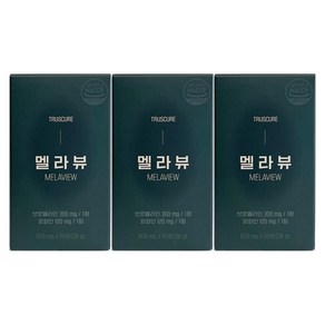 트러스큐어 멜라뷰 600mg x 60정, 3개