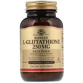 솔가 Solga Reduced L-glutathione 250mg 60캡슐, 60정, 1개