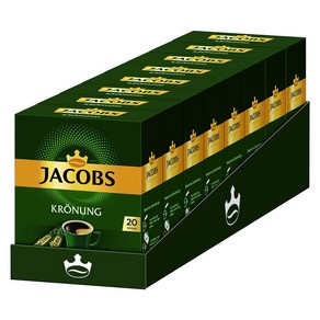 Jacobs 야콥스 크로늉 인스턴트 커피스틱 20개입 8팩