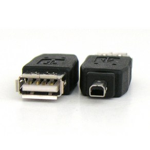 USB2.0 AF to MINI 4핀 젠더 G2381, 1개