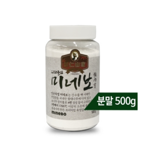 (주)인산가 정품 프리미엄 5회 죽염 미네보 분말 500g 인산죽염 +흑삼분말 함유 9중9포흑삼 금산흑삼블랙초코크런치(10g 2개), 1박스