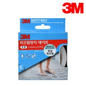 3M 미끄럼방지 테이프 욕실욕조용 투명 7640NA, 단품, 1개