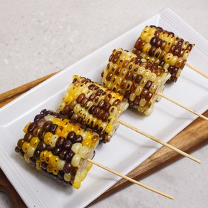 구운 옥수수꼬치 4꼬치 캠핑 음식 수제꼬치 간식 안주, 1개, 240g