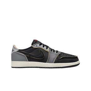 Jordan 1 Retro Low OG EX Black and Smoke Grey 조던 레트로 로우 블랙 앤 스모크 그레이 DV0982-006