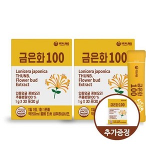 아임힐링 금은화100 추출분말 30포 x2박스+1박스, 30g, 6개