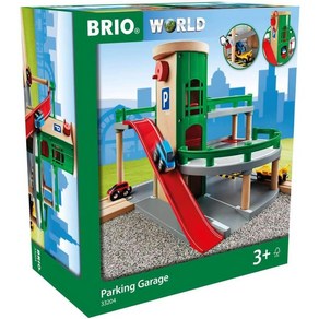 브리오 월드 BRIO WORLD 주차 타워 33204 일본 발매 주차장 피규어, 1개