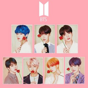 DIY 보석십자수 BTS 방탄소년단 굿즈 v1 40x50, 1개, 뷔, 색상