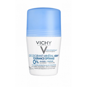 VICHY 비쉬 48H 미네랄 똘레랑스 옵티말 데오드란트 롤 온 50ml, 1개