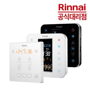 린나이 실내온도조절기 WF-S100 100B 100W 스마트 보일러 와이파이