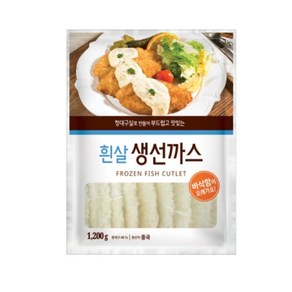 베스트코 흰살생선까스 1.2kg, 6개