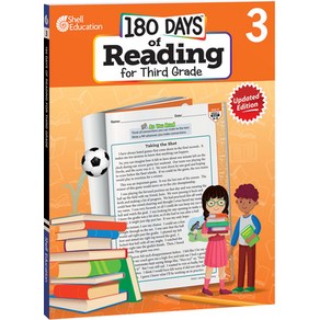 (영문도서) 180 Days of Reading for Third Grade 2nd Edition: Practice Assess Diagnose Paperback