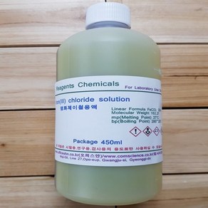 오피스안 염화제2철용액 450ml 염화제이철용액 시약