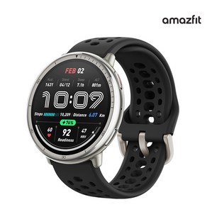 어메이즈핏 액티브2 Active2 블랙 스마트워치 스텐다드 블랙-ISK, 35mm, 블루투스