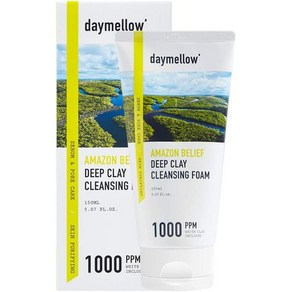 일본직발송 6. DAYMELLOW (데이멜로) 빌리프 딥 클렌징 폼 150MLAMAZON BELIEF DEEP CLAY CLEANSING FOAM, One Size, One Colo, 150ml, 1개