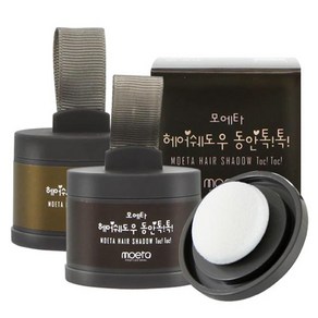 모에타 헤어쉐도우 동안톡톡 4g, 흑색, 1개