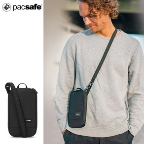 팩세이프 RFID세이프 테크 크로스바디 백 / PACSAFE 도난방지 배낭여행 등산 가방 유럽여행 RFID차단