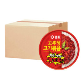 샘표 쓱쓱싹싹 밥도둑 고추장 고기볶음, 95g, 24개