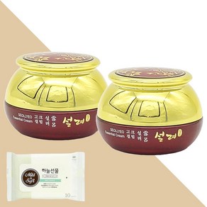 설려 고결 크림 50ml 2개(+하늘선물 물티슈 10매), 2개