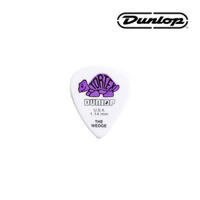 던롭 피크 1.14mm 424R1.14 Wedge Violet Dunlop Pick