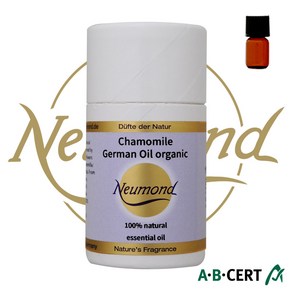 독일 노이몬트 캐모마일 저먼 Chamomile Geman 공인 유기농 순수 에센셜오일 1ml - 38년 전통 독일산 수입완제품, 1개